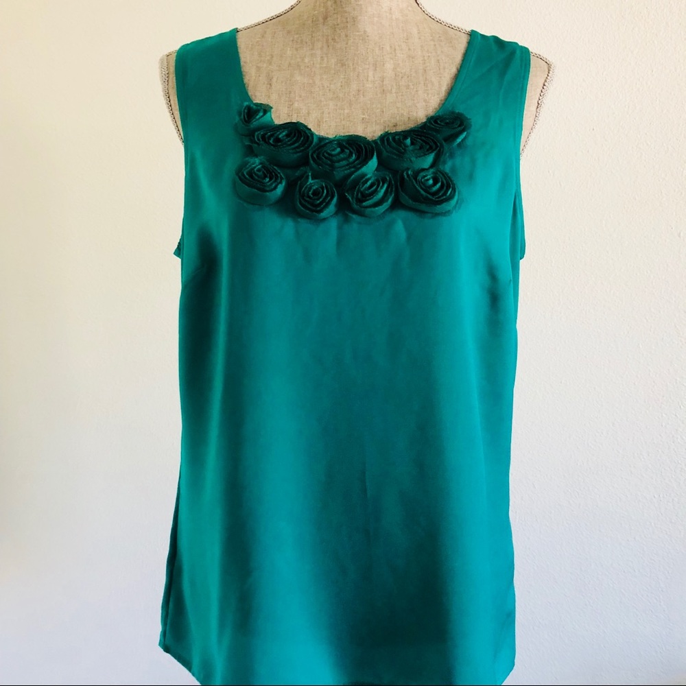 Loft Green Blouse